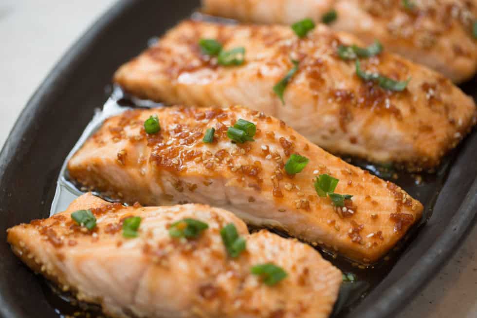 Dinner, Salmon, Soy Vay, Asian, Teriyaki, Quick & Easy