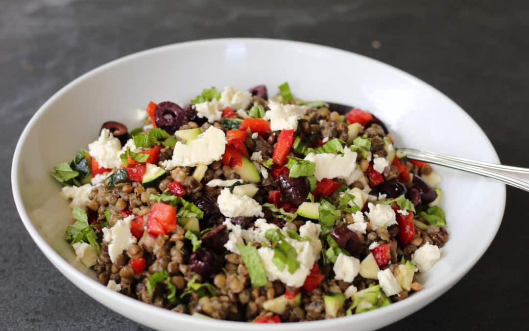 Greek Lentil Salad