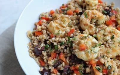 Shrimp, Seafood, Grilled, Quick & Easy, Summer, Whole Grain