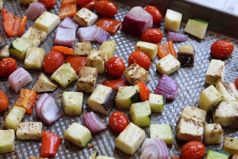 Sheet Pan, Dinner, Quick & Easy, Ratatouille, French, Antioxidants