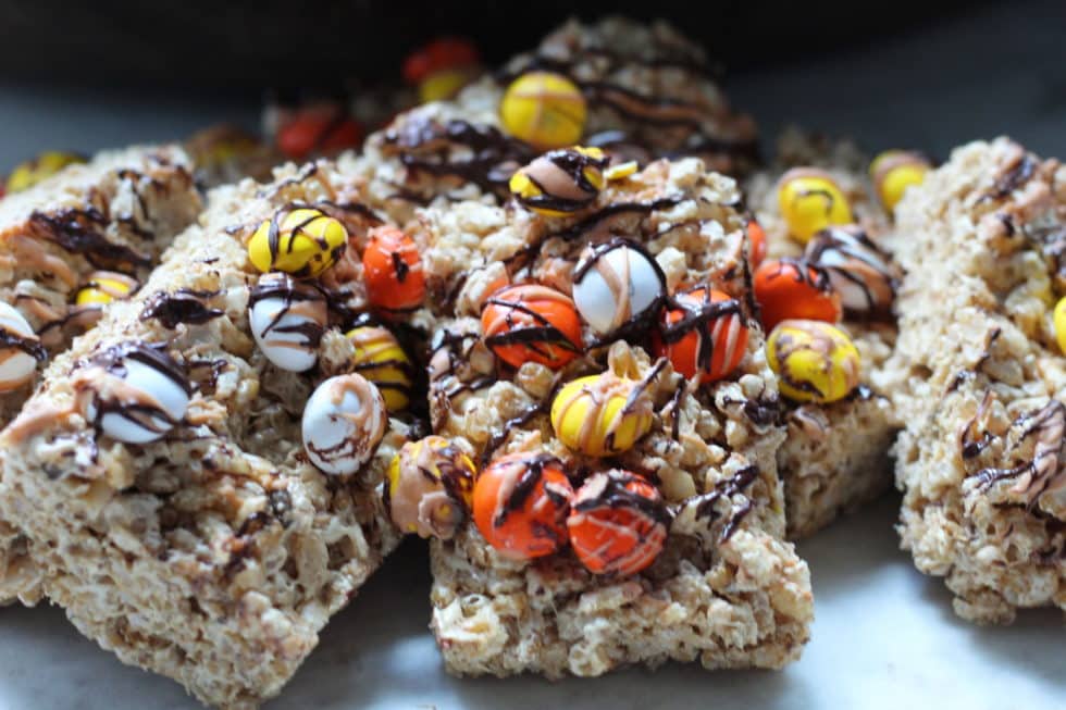 Butterscotch Rice Crispy Bars