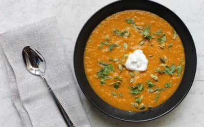 Pumpkin Curry Soup without Coconut Milk