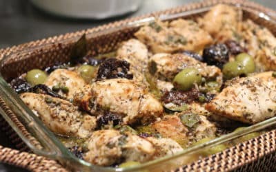 Chicken, Dinner, Olives