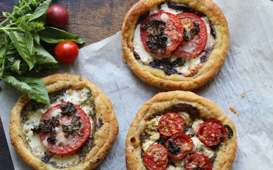 Cheese and Tomato Tartlets