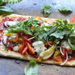 Pizza, Dinner, Quick & Easy, Vegetarian, Mediterranean, Mediterranean diet