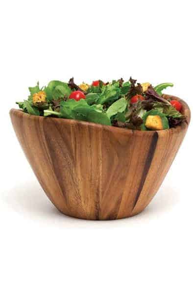 19 wood serving bowl