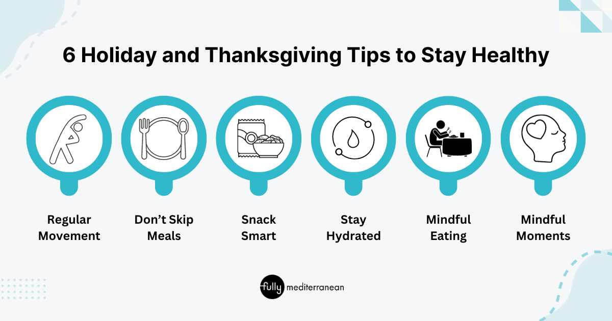 6 Holiday and Thanksgiving Tips to Stay Healthy