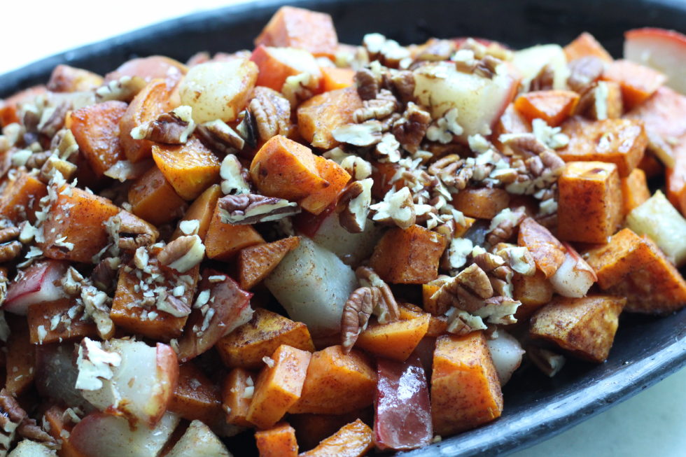 Sides, Sweet Potatoes, Pears, Winter, Fall, Sheet Pan, Quick & Easy