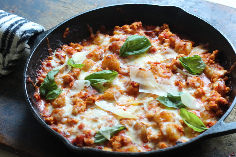 Chicken, Dinner, Quick & Easy, Trader Joe's, Cauliflower, Cauliflower Gnocchi