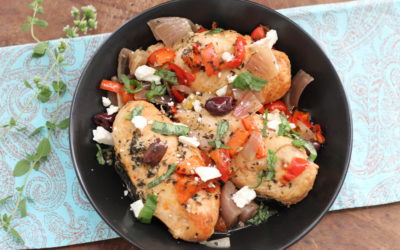 Dinner, Gluten Free, Quick & Easy, Greek, Mediterranean, Mediterranean diet, Chicken, Slow Cooker