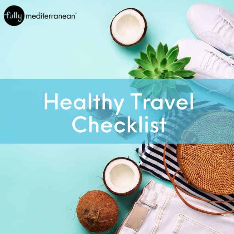 Healthy Travel Checklist Cover Image
