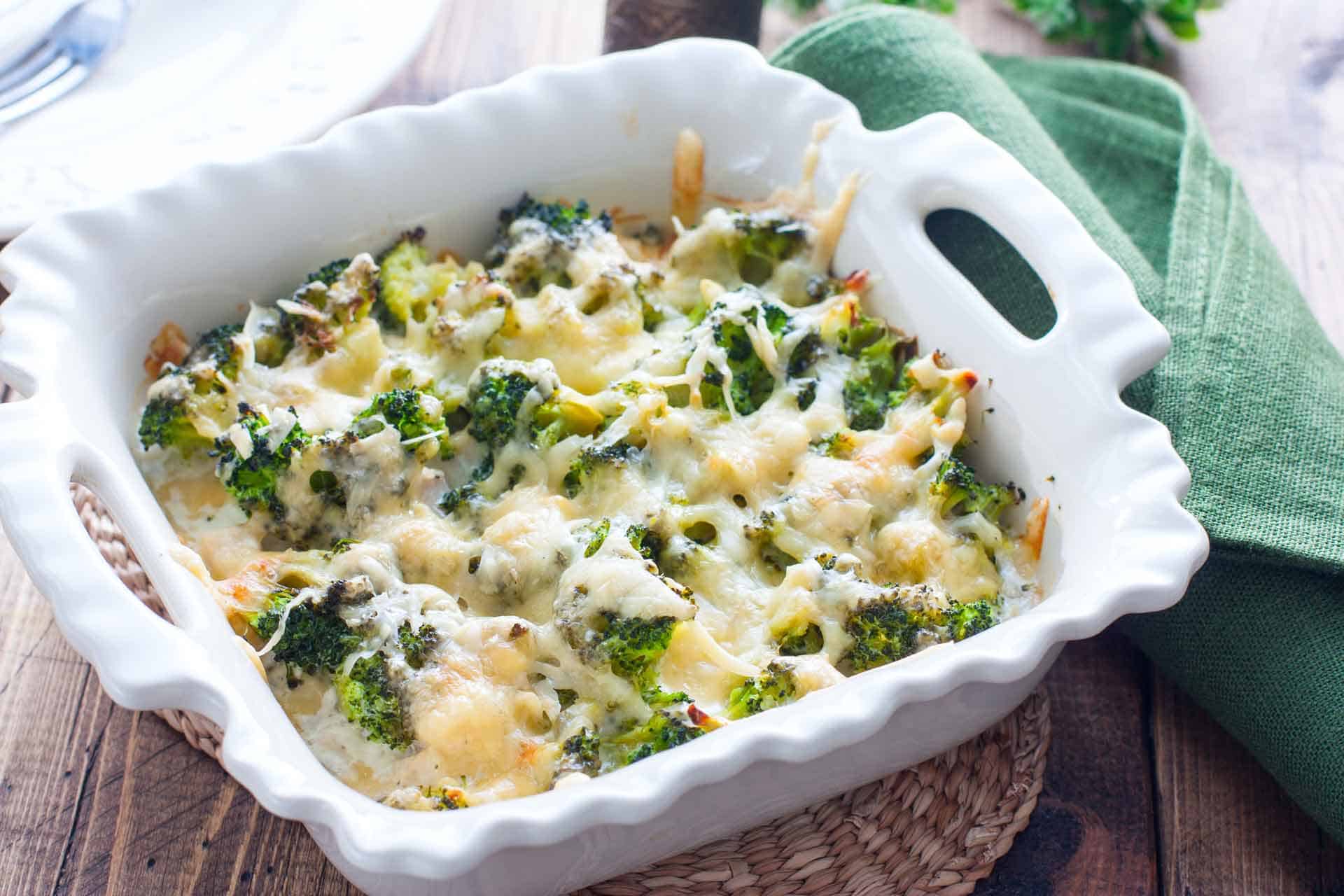 Healthier Broccoli Chicken Casserole Recipe