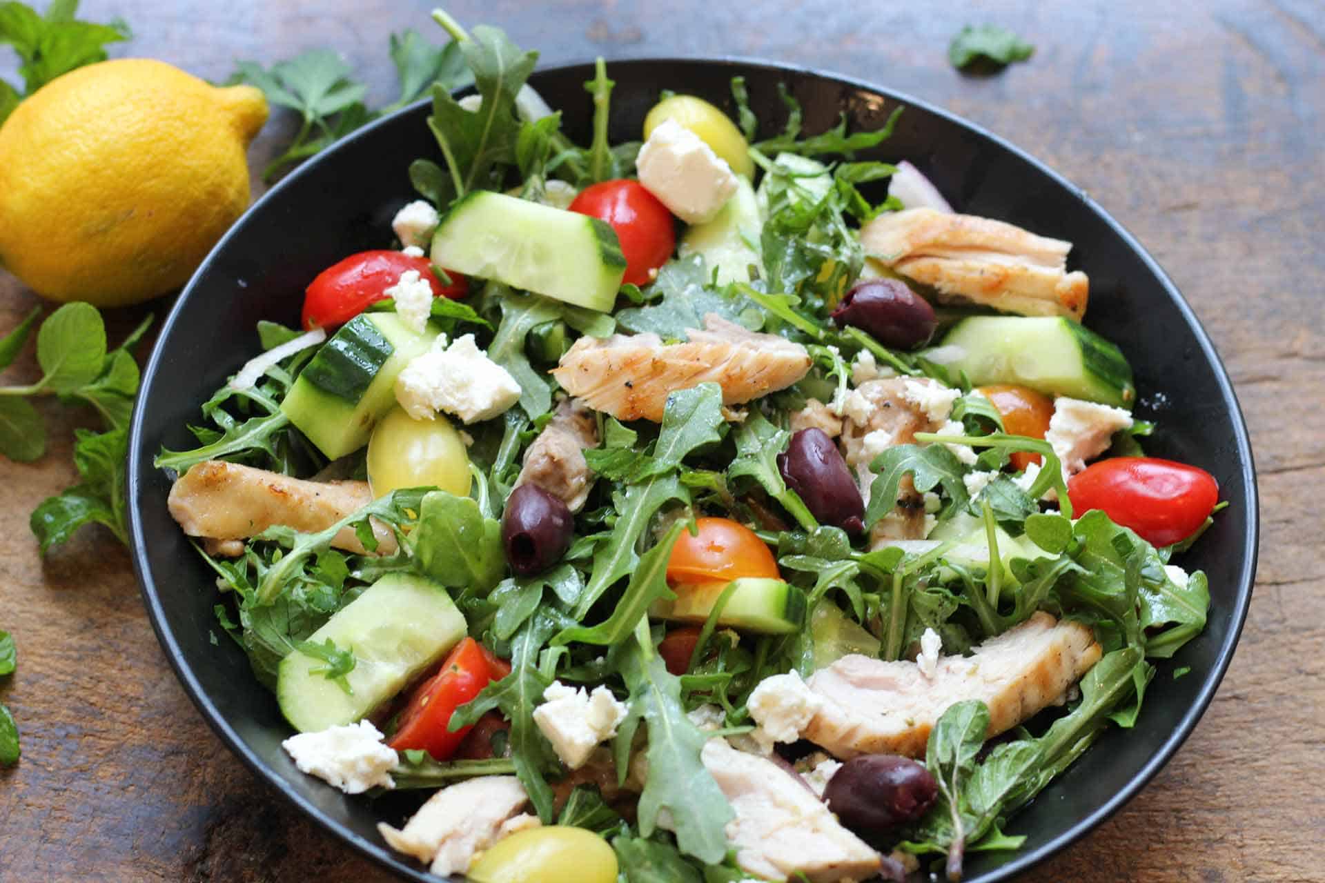 Mediterranean Chicken Salad