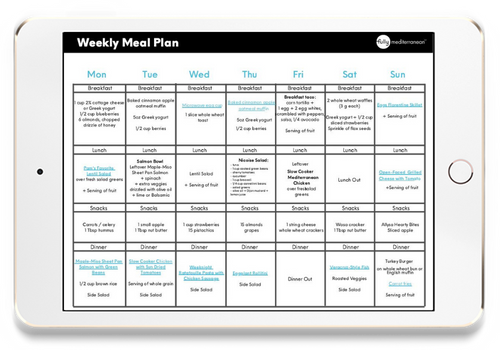 Weekly Meal Plan