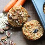 Healthy Carrot Cake Oatmeal Muffins Recipe