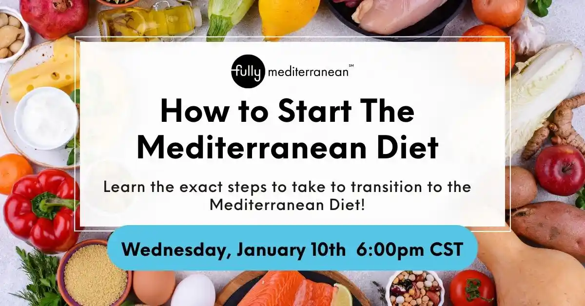 How to start the mediterranean diet 2024