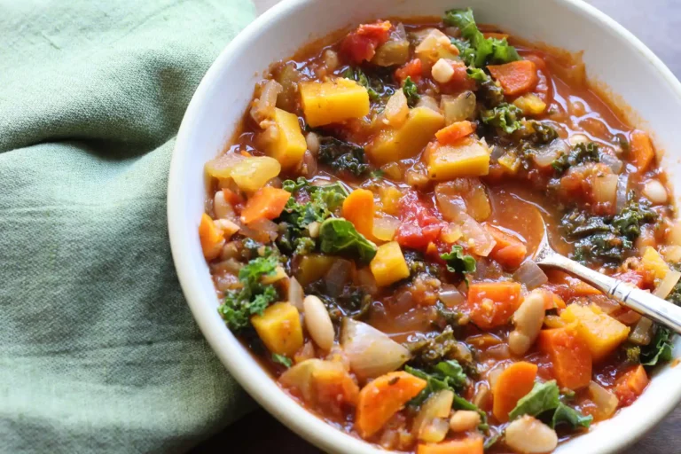 Autumn Minestrone Soup