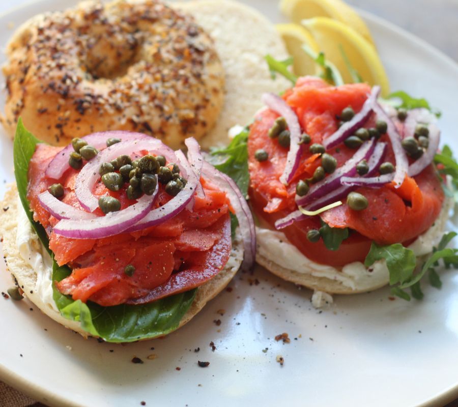 Smoked Salmon Bagel